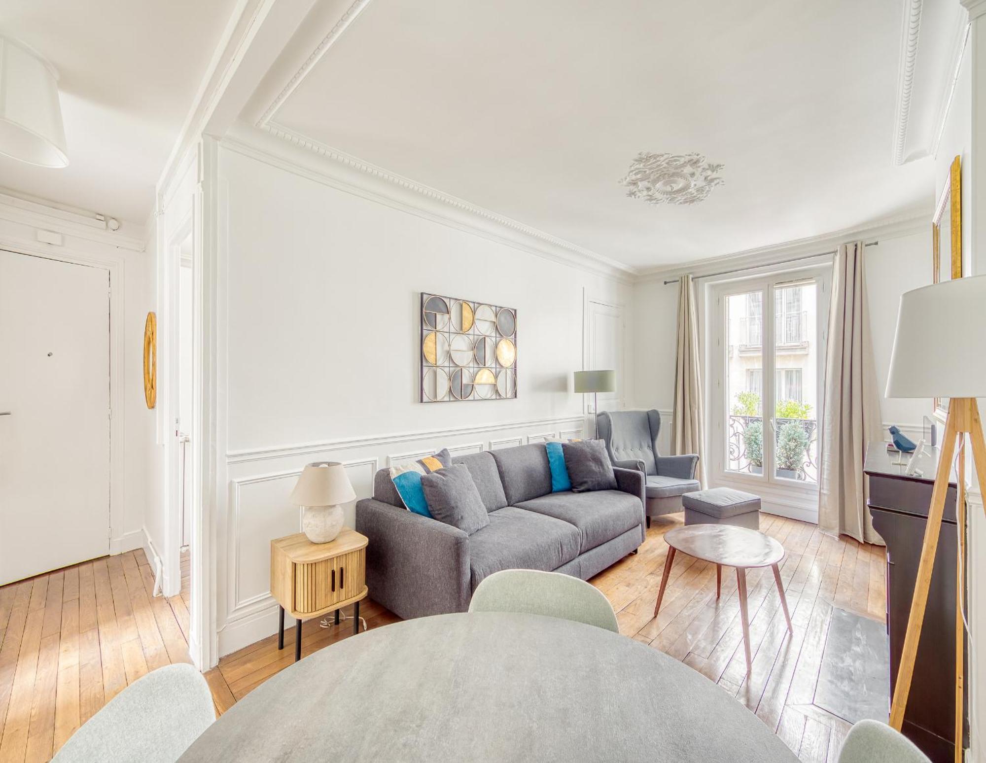 Eiffel Tower 10 Minutes 1br Renovated Appartement