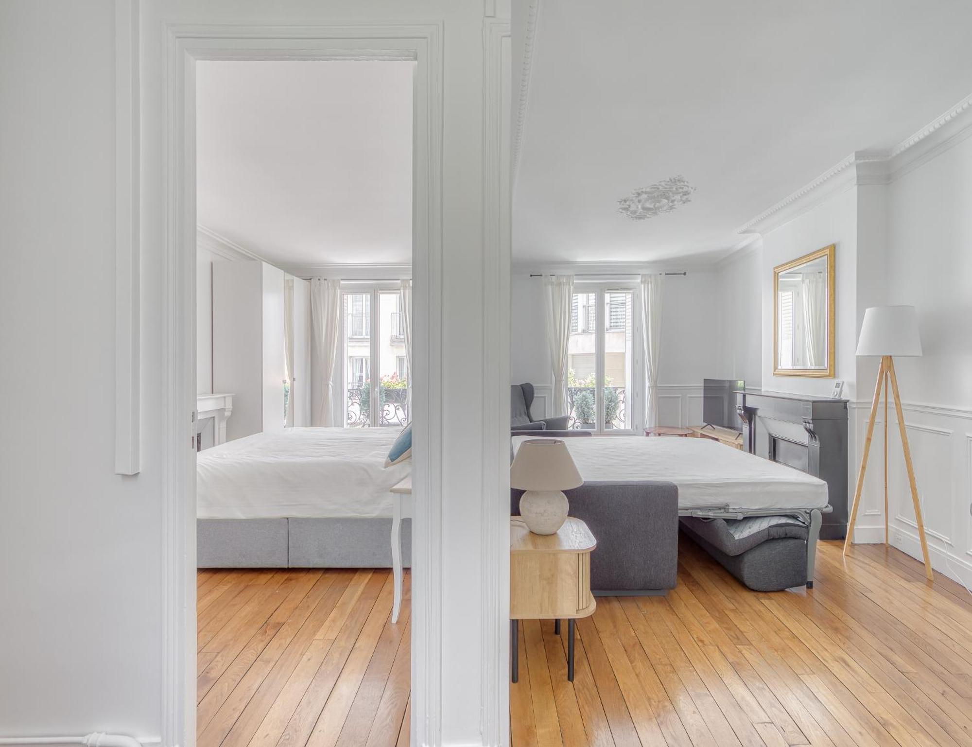 Eiffel Tower 10 Minutes 1br Renovated Appartement Parijs